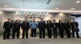 深圳市市场监督局领导莅临深圳USDT钱包官网生物有限公司开展走访调研活动